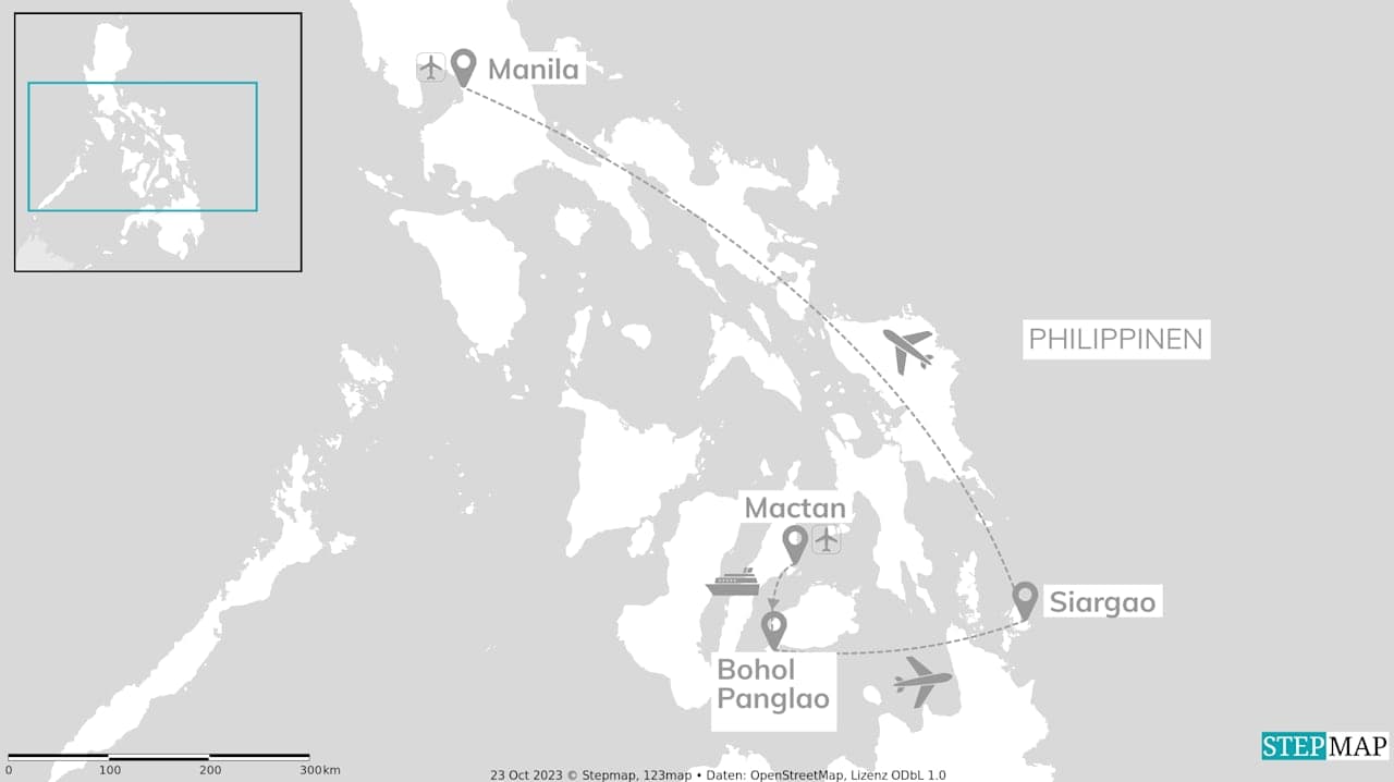 Philippinen Inselhopping: Von Siargao zu Tropical Wonders