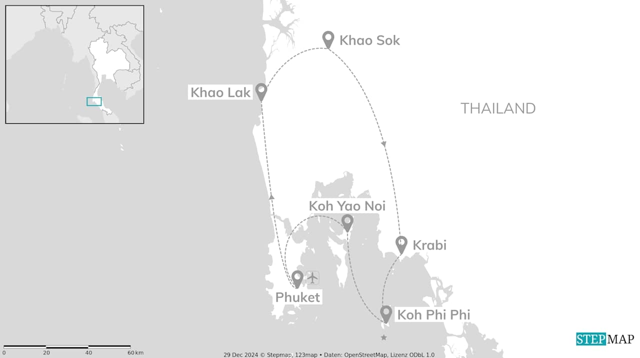 Explore Thailand: Dschungel meets Koh Yao Noi & Koh Phi Phi