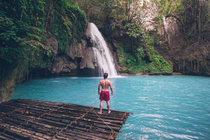 Canyoning bei den Kawasan-Wasserfällen thumbnail